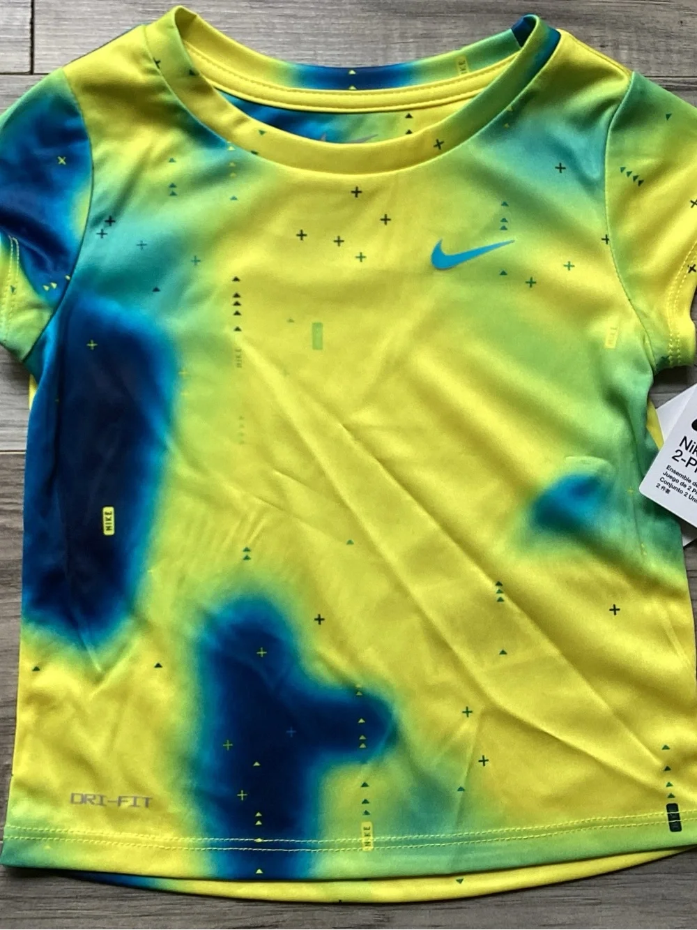 Toddler girl Nike DRIFIT shorts Set size 3T(NWT) ~PRICE IS FIRM, NO OFFERS~ - Picture 4 of 5